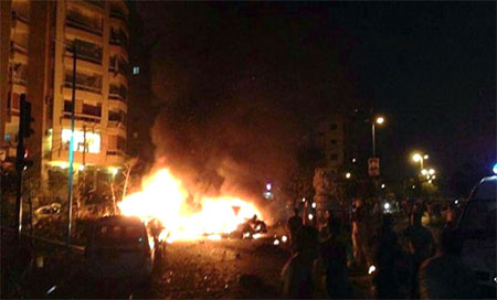 la explosión de un coche bomba delante del edificio de las fuerzas de seguridad en el cairo Daesh reivindica la autoría del atentado en Cairo